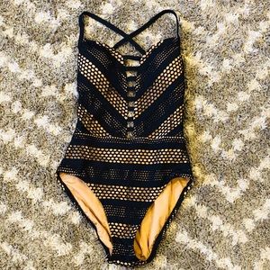 One piece bathing suit